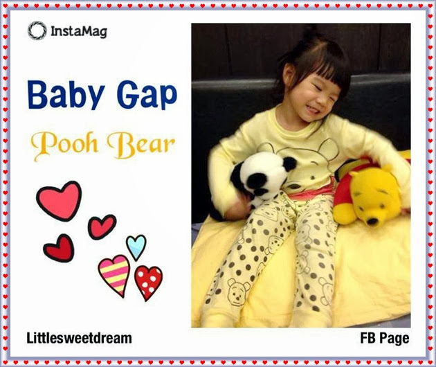 ชุดนอน Baby Gap (Pooh Bear)