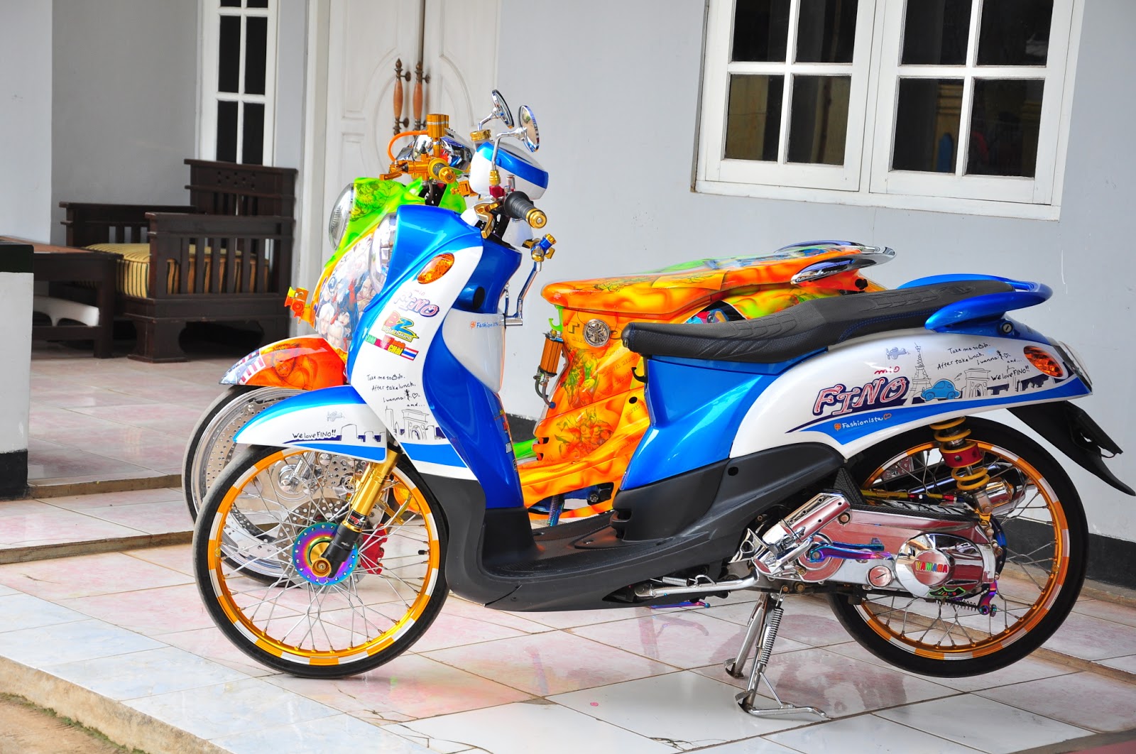 Koleksi Foto Modifikasi Motor Scoopy Thailand Terlengkap