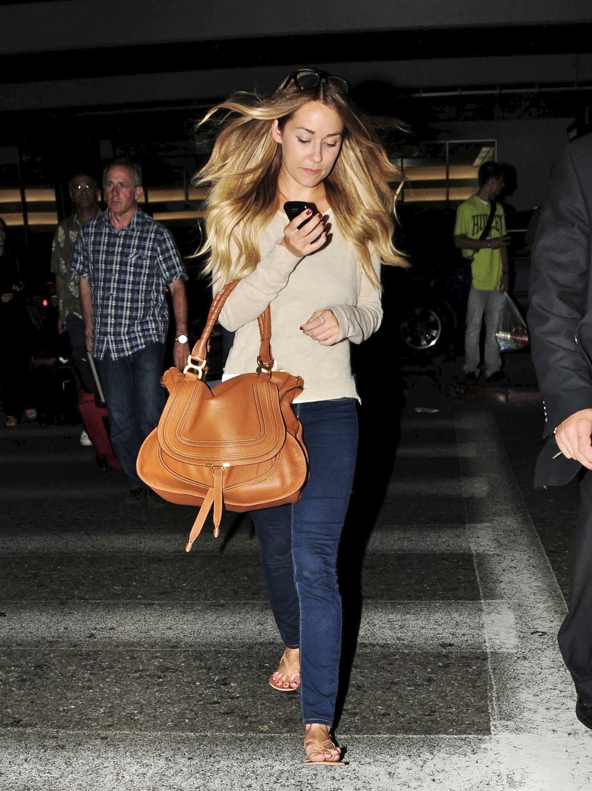 Hills Freak: Lauren Conrad Contends with Lost Luggage at LAX Airport