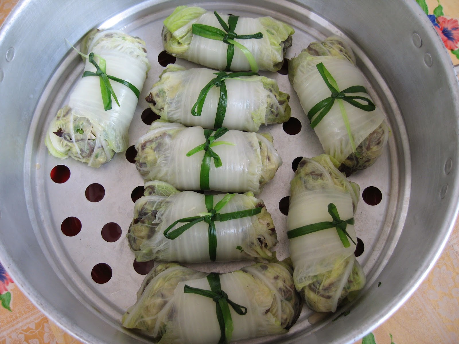 Sumptuous Flavours Steamed Cabbage Roll
