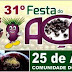 31ª FESTA DO AÇAÍ 2015 - COMUNIDADE DO ESTIRÃO (Zona Rural de Manicoré) terá show da Banda Amazonas de Manacapuru.
