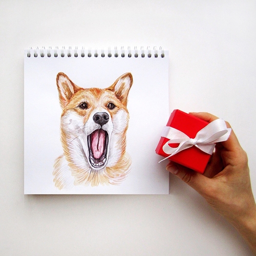 10-I-am-bored-now-Valerie-Susik-Валерия-Суслопарова-Cats-and-Dogs-Interactive-Animal-Drawings-www-designstack-co