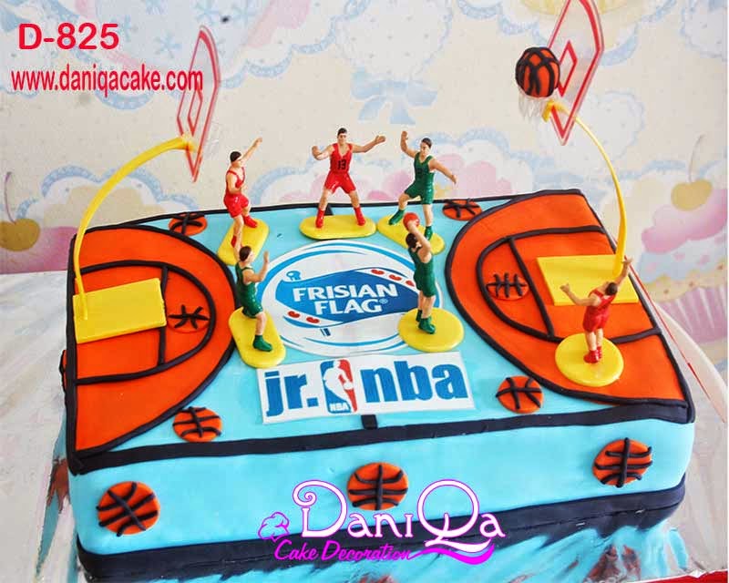 DaniQa Cake and Snack Kue Ulang Tahun Tema Bola Basket