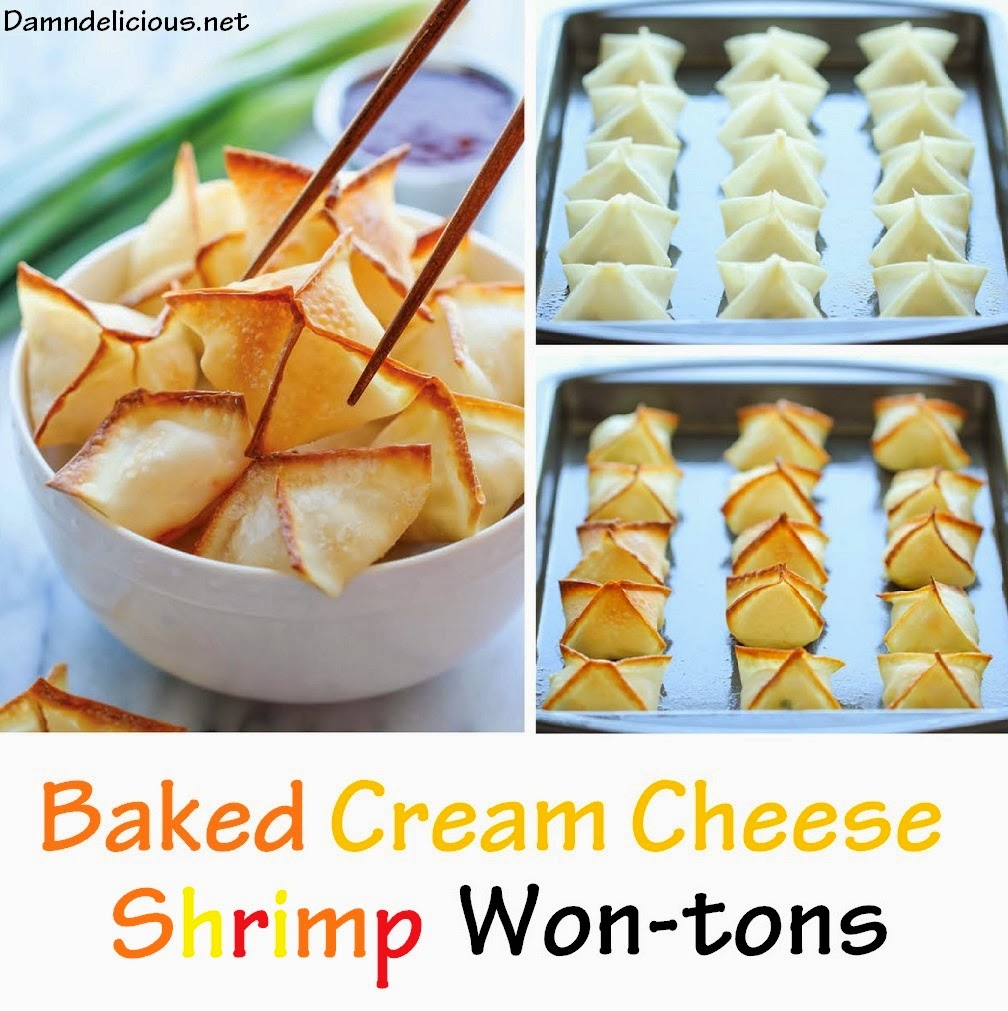 baked cream cheese wontons baked cream cheese wontons