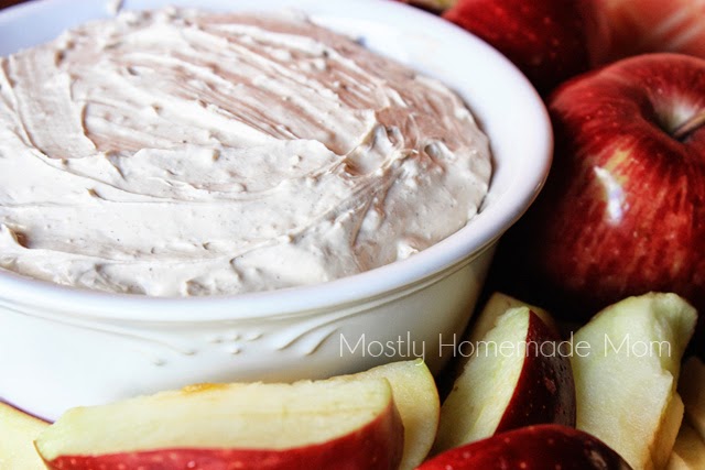 Autumn Cheesecake Dip {Mostly Homemade Mom}
