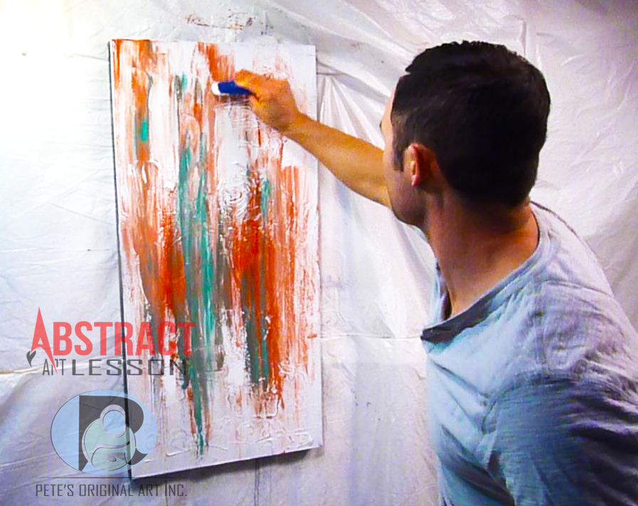 Easy Painting Techniques by Peter Dranitsin Step by step free abstract