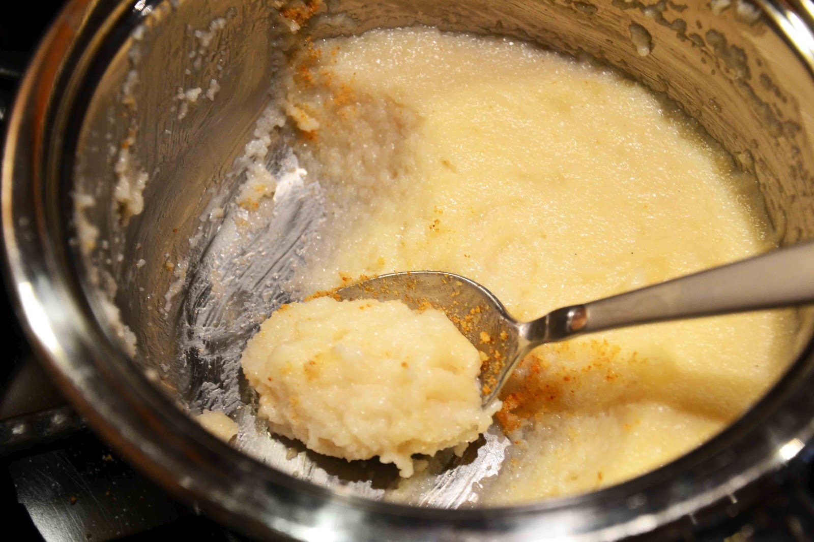 Coconut Grits Dumplings