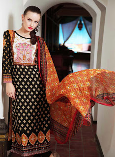 Warda Designer Lawn Suits Collection 2013