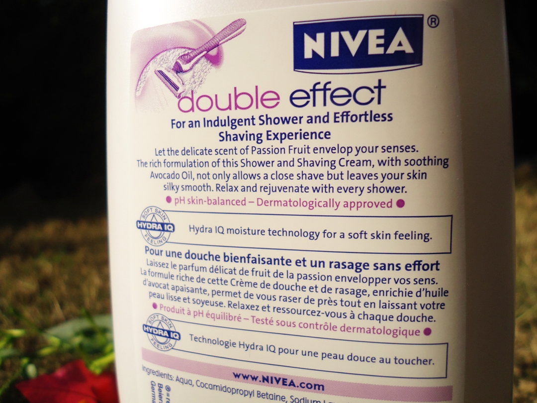 Nivea 'Double Effect' Shower Cream Pretty Gloss Blog