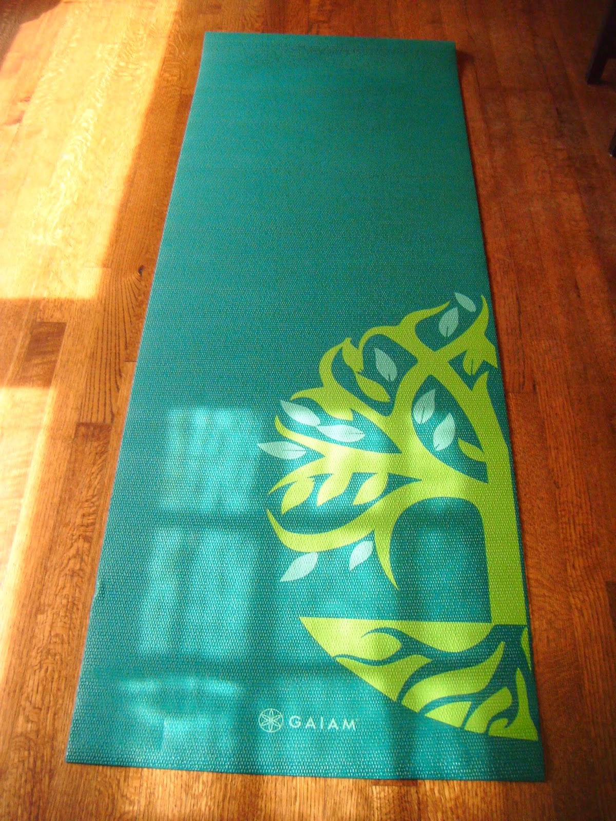 The ABCD Diaries Spring into Fitness with a Gaiam Yoga Mat!