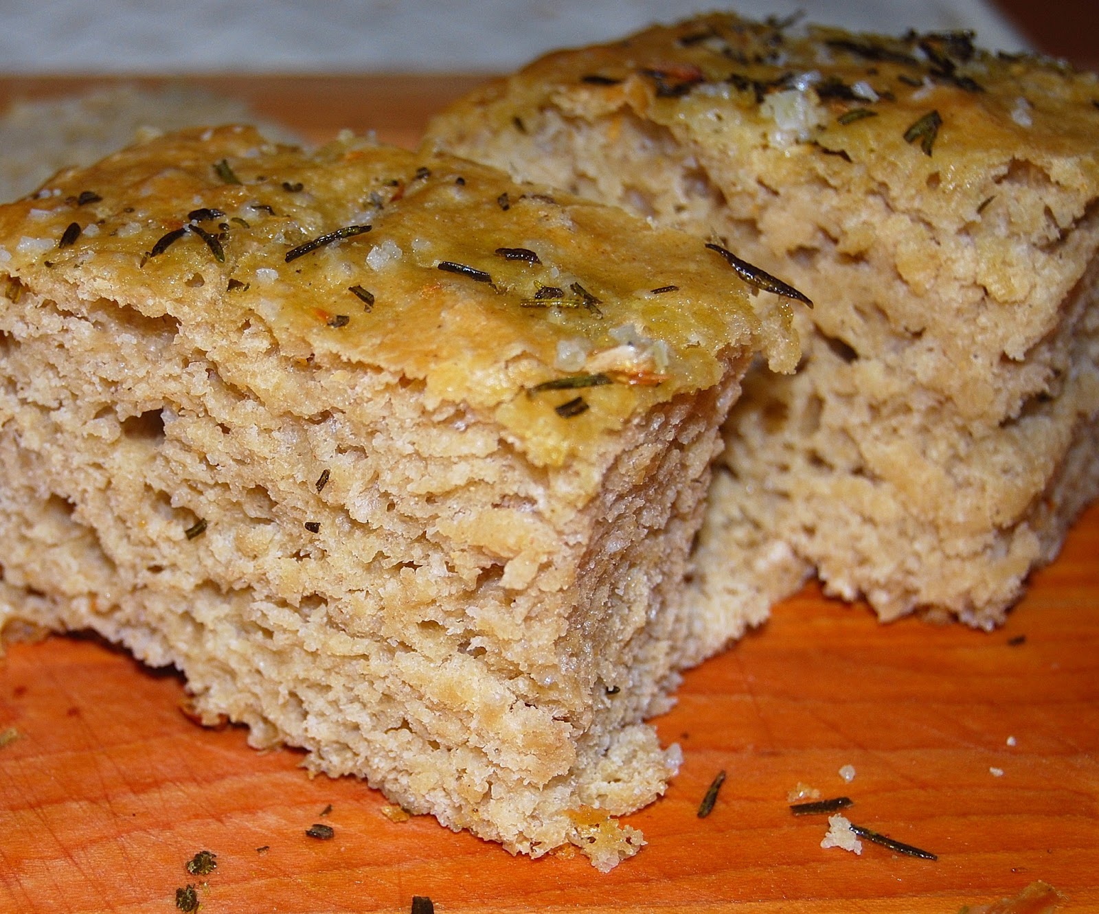 Whole Wheat Focaccia Holy Cow!