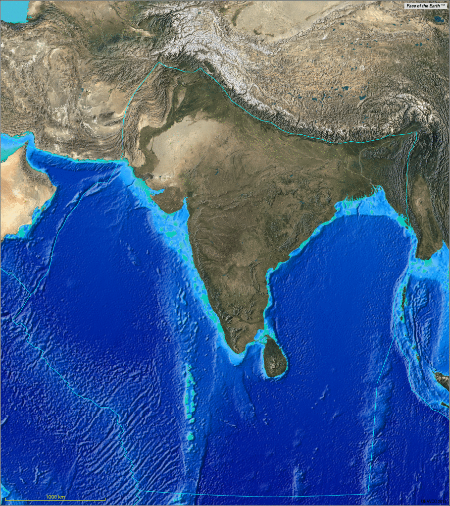 Indian plate is pushing on Eurasia (earthquake) Learning Geology