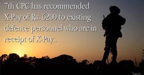 7th CPC recommended X-Pay 7th CPC recommended X-Pay
