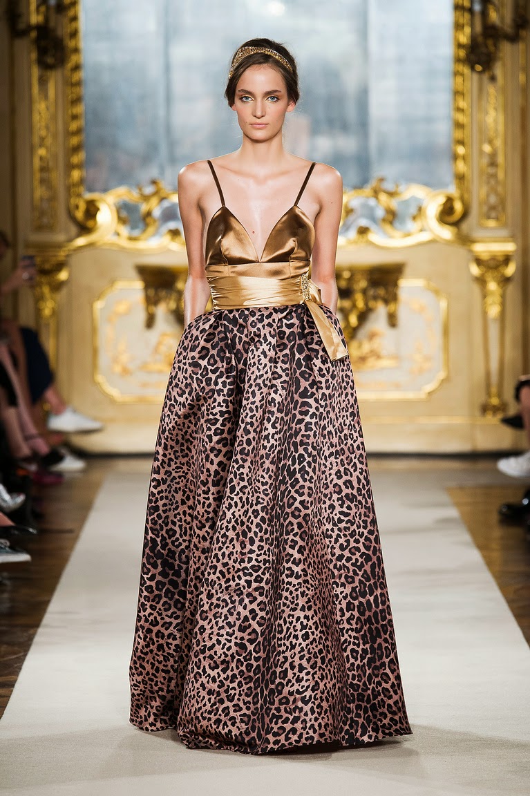 леопардовая юбка