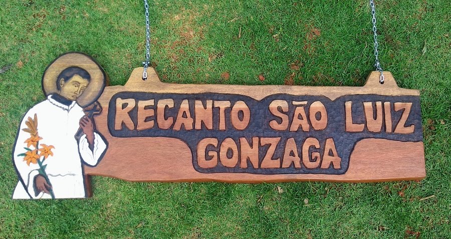Placa São Luiz Gonzaga