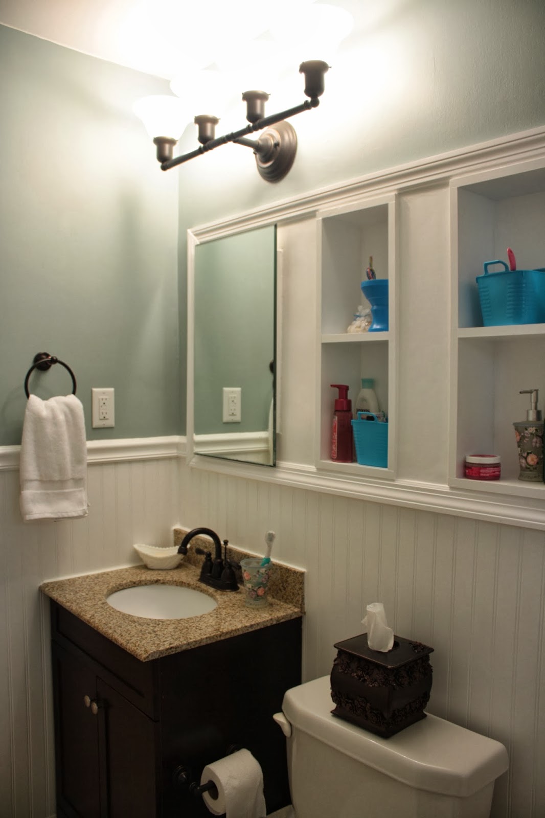 Bathroom Vanity Lights Facing Up a beautiful new bath | anne thompson designs Bathroom Vanity Lights Facing Up a beautiful new bath | anne thompson designs