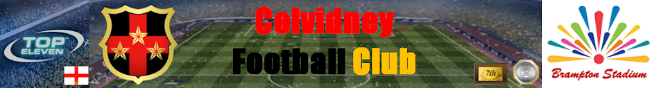The Official Website of Colvidney Football Club