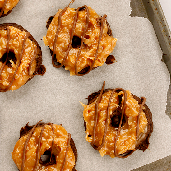 Wilde in the Kitchen Junk Home 2015 Girl Scout Samoas (aka Caramel