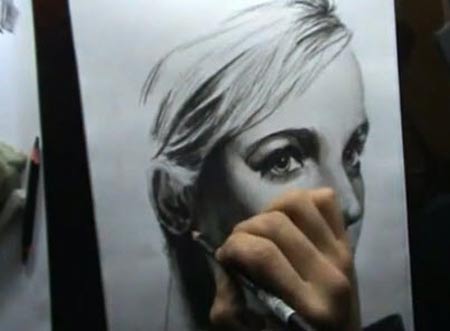 Rachel McAdams sketch - Drawing Portrait