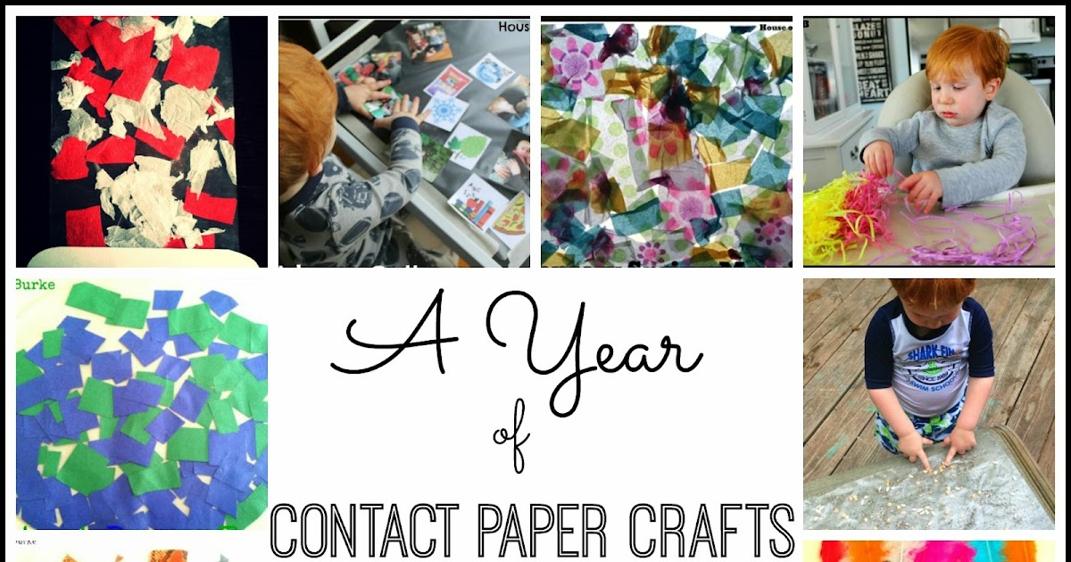 House of Burke A Year of Contact Paper Crafts