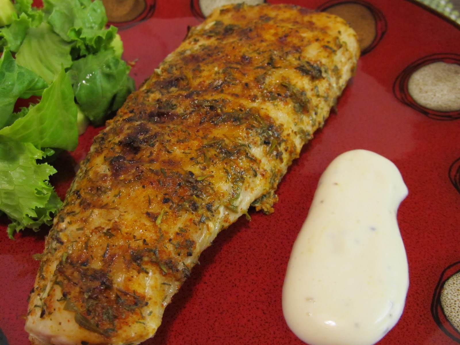 Jenn's Food Journey MahiMahi with Seafood Dry Rub