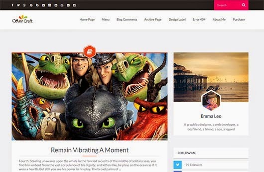Sora-Craft Responsive Blogger Template Sora-Craft Responsive Blogger Template