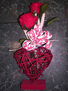 Regalo San Valentin con rosas rojas