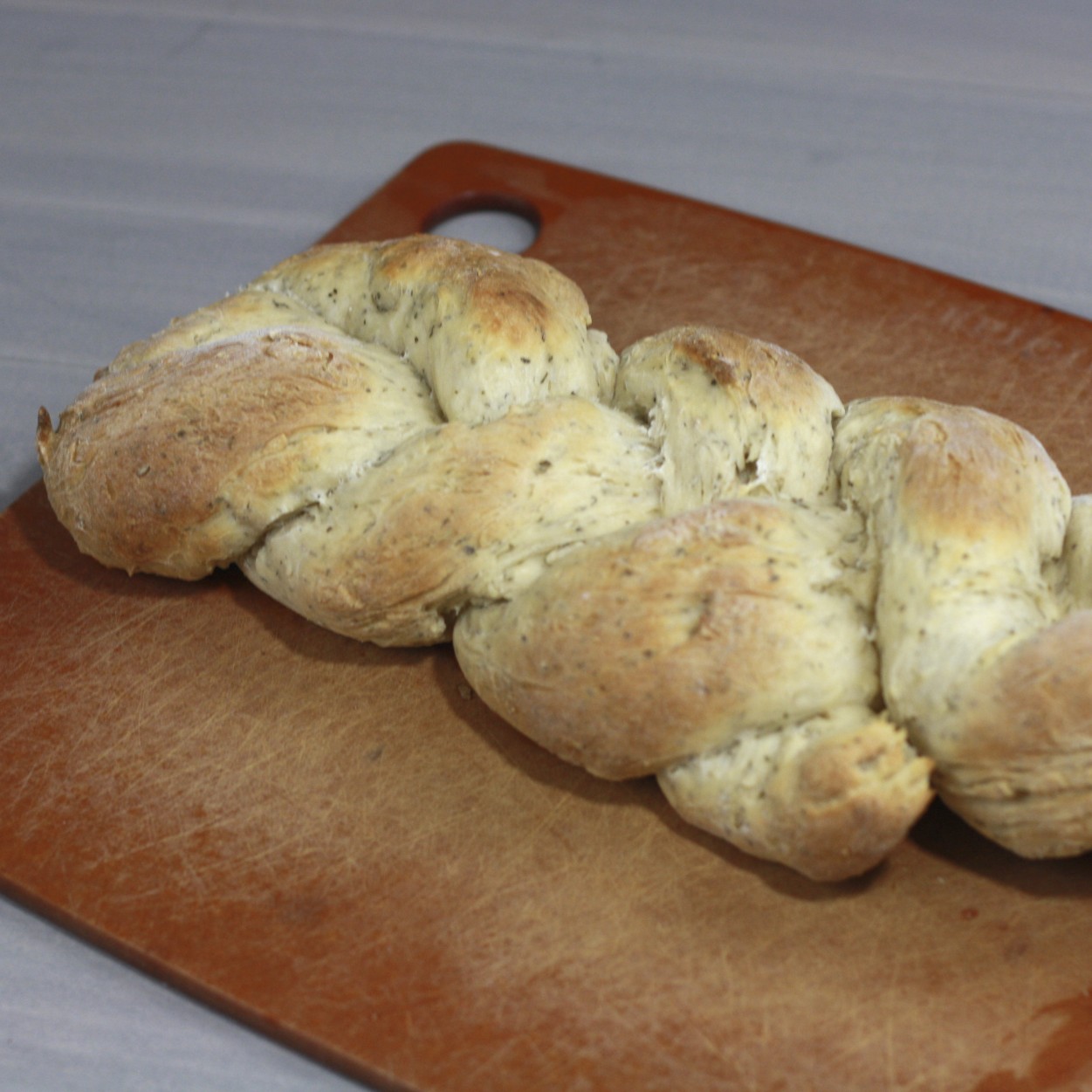 Braided GarlicHerb Bread