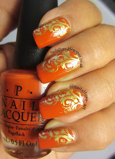 OPI It's A Piazza Cake OPI 2015 Venice Collection Barry M Foil Effect Gold MoYou London Pro Collection 04 Stamping