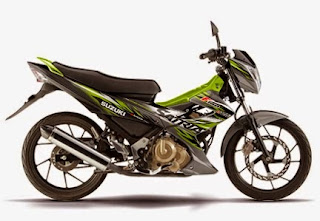 Satria FU facelift Flash Green