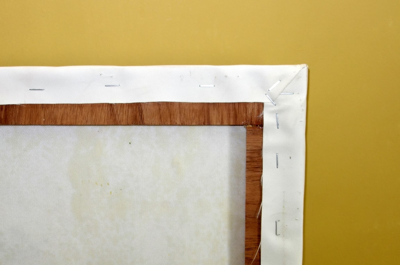 How to Stretch the Perfect Canvas Do The DIY