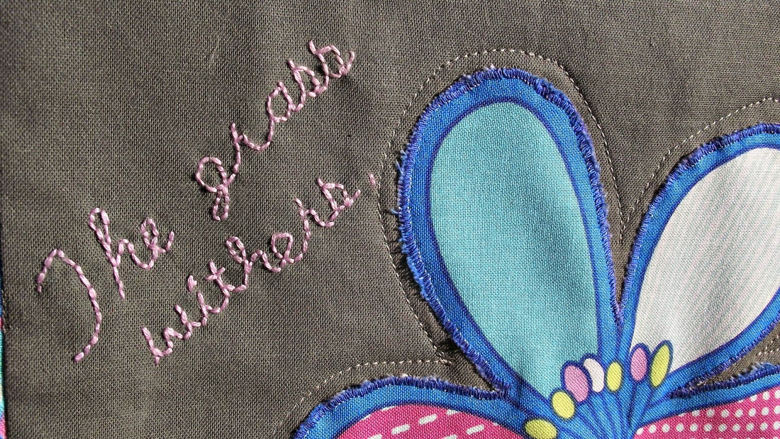 FABulous Home Sewn Flower Applique Quilt with Stay Home Fabrics