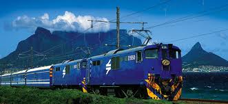 Blue train journey
