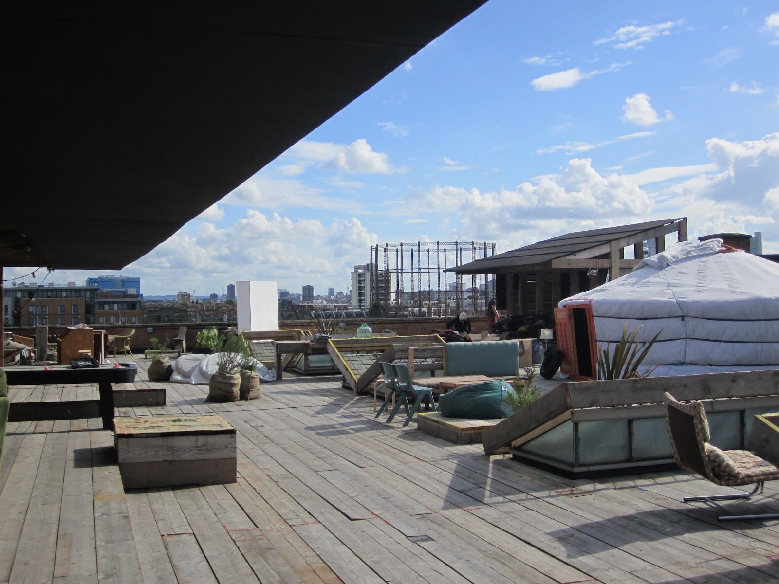 Foodie in London Netil 360 Rooftop Members Club in London