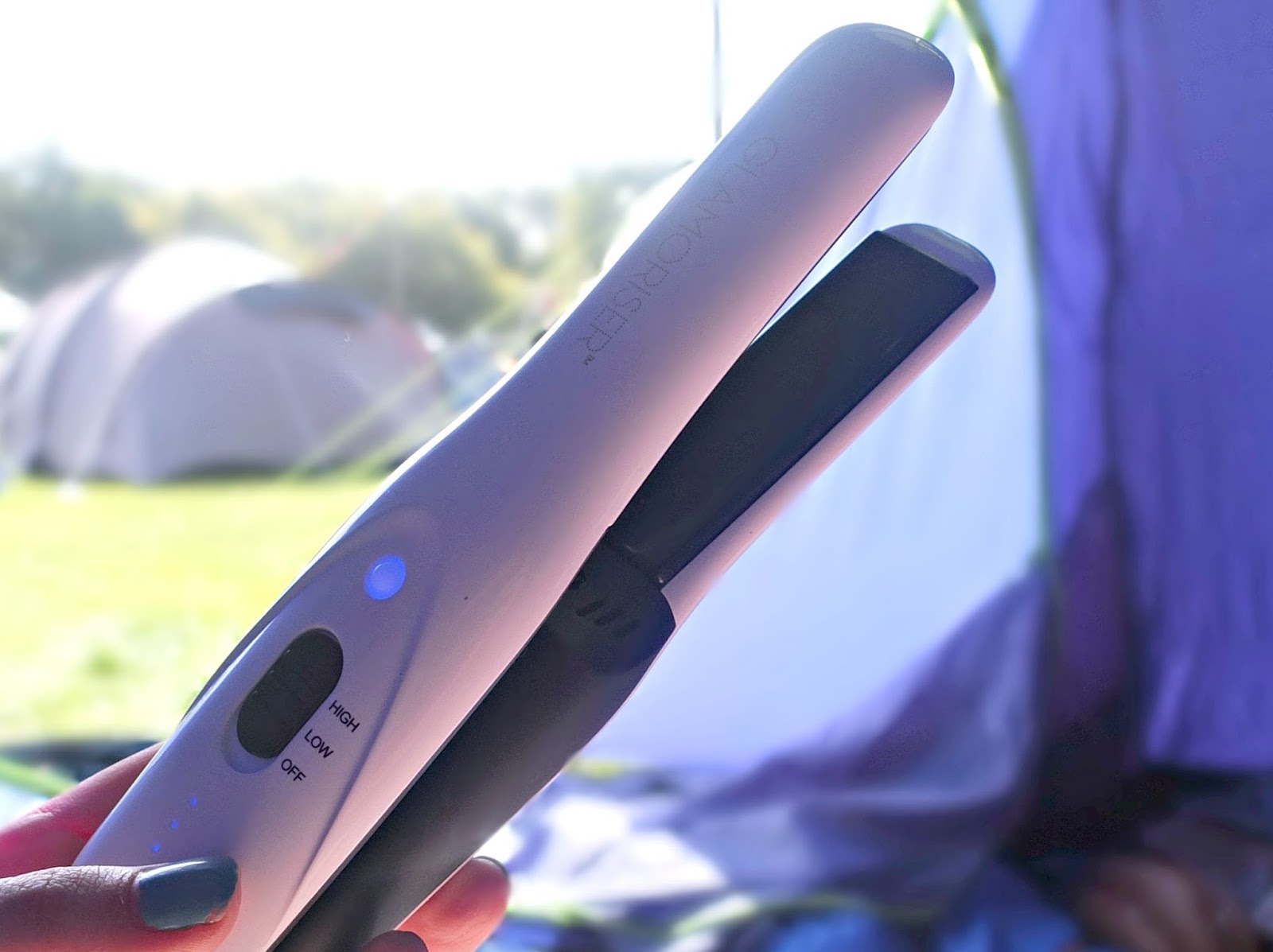 Summer Hair x Glamoriser Cordless Straighteners Hello, Terri Lowe