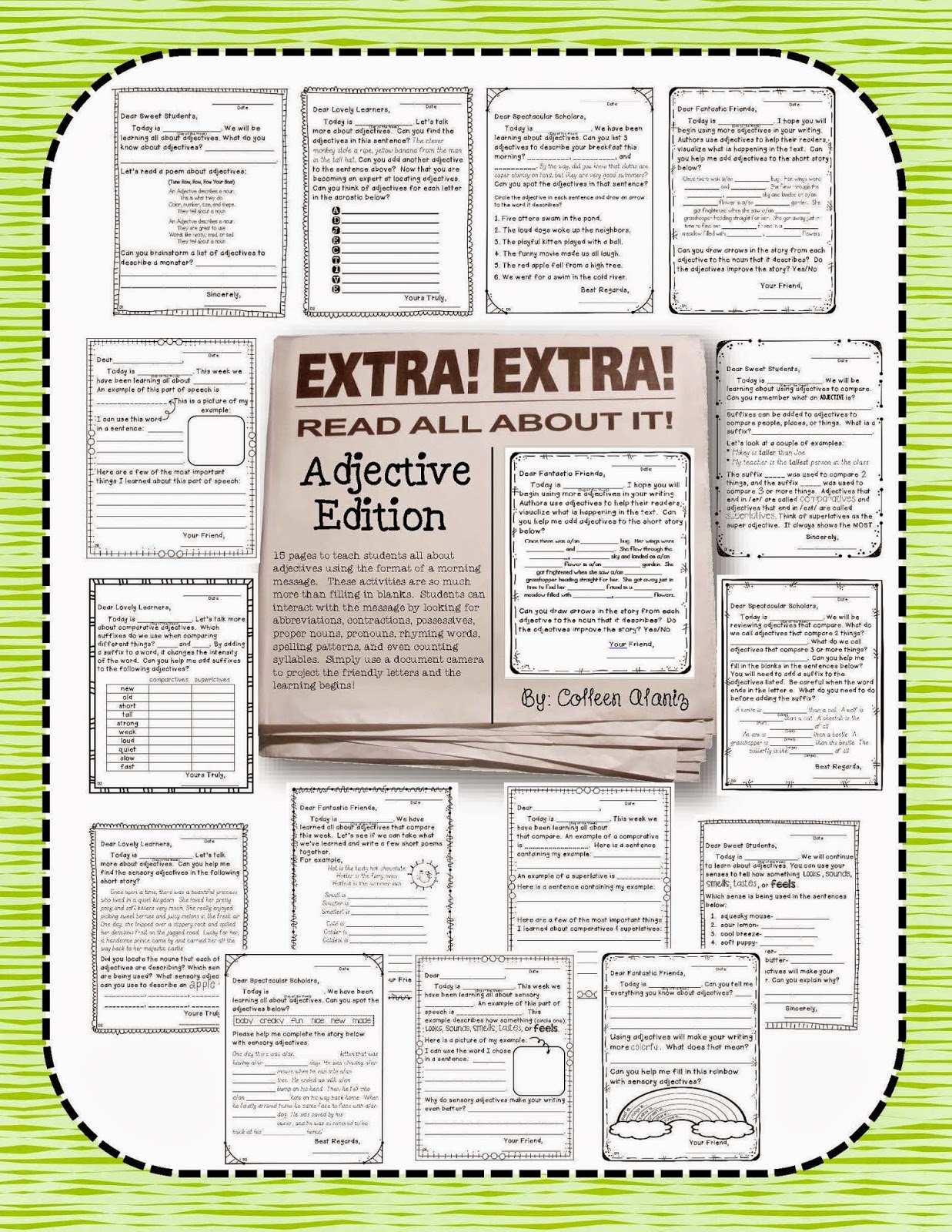 Totally Terrific in Texas Morning Messages Adjective Edition