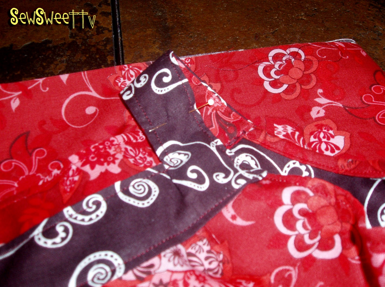 SewSweetTV Fat Quarter Reversible Shirt