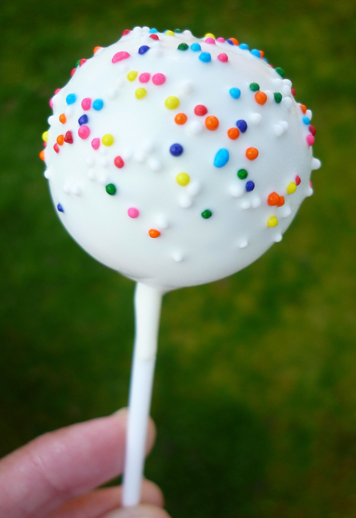 My sugar coated life&hellip; Sprinkle covered cake pop