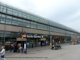 berlin, spandau, s-bahn, rathaus, brucke