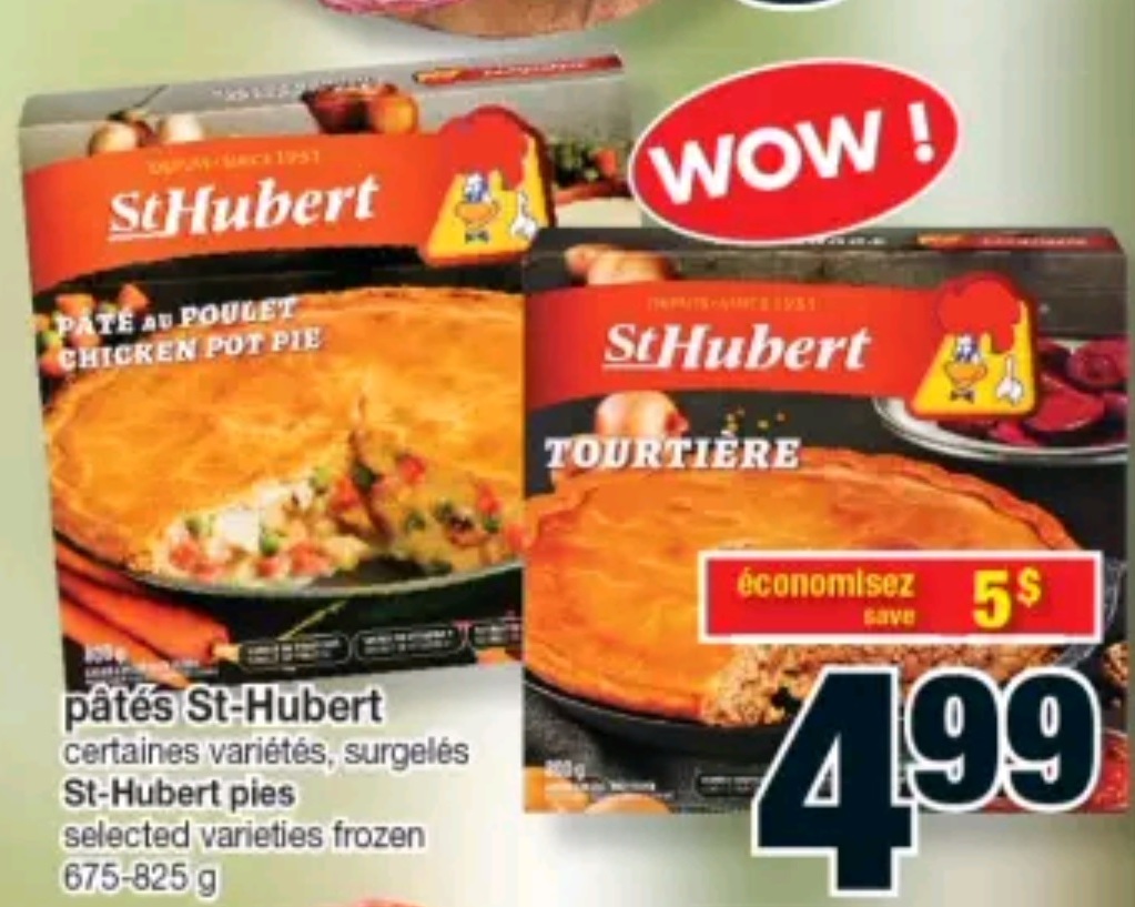 St hubert coupons