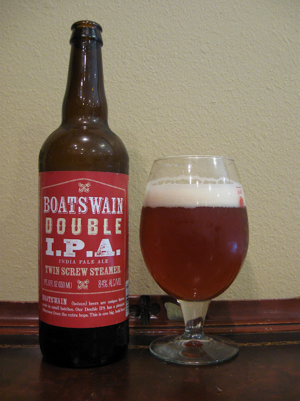 Doing Beer Justice Boatswain Twin Screw Steamer Double IPA