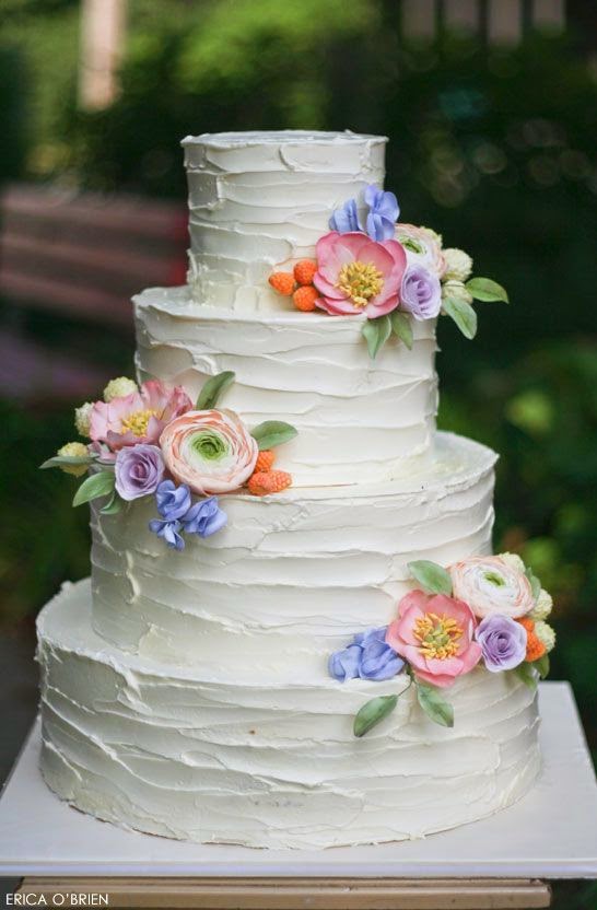 Beautiful Bridal Floral Wedding Cakes