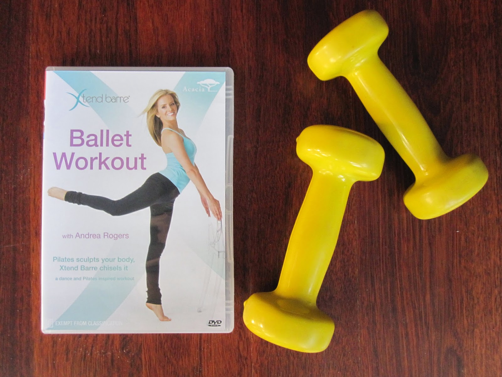 Exercise DVD Review Xtend Barre Ballet Workout DVD The