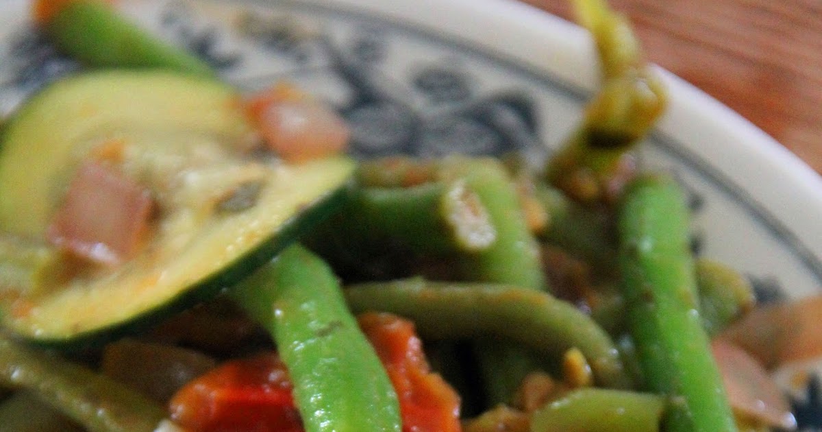 Jo and Sue Zucchini and Green Beans