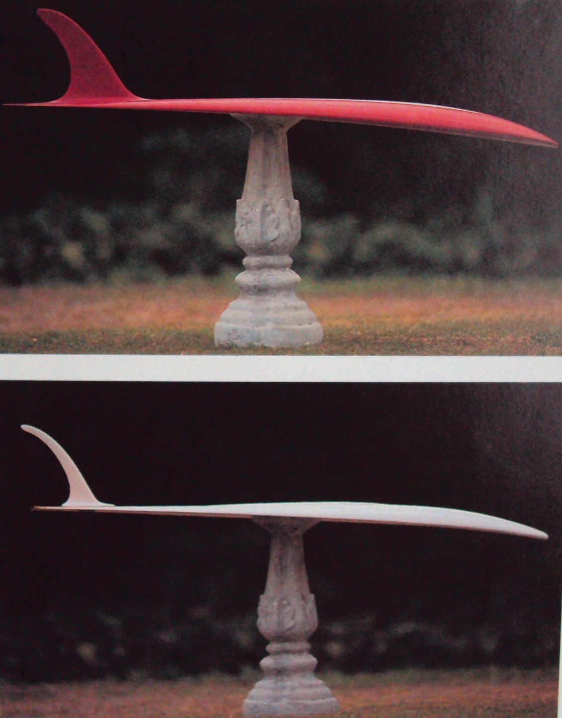 vintage surfboard collector UK Hayden spoon kneeboard