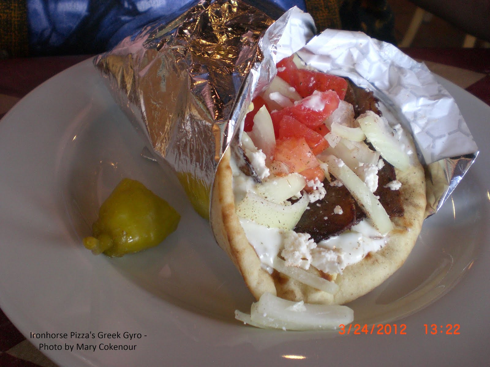 Food Adventures of a Comfort Cook Feeling at Iron Horse Pizza.