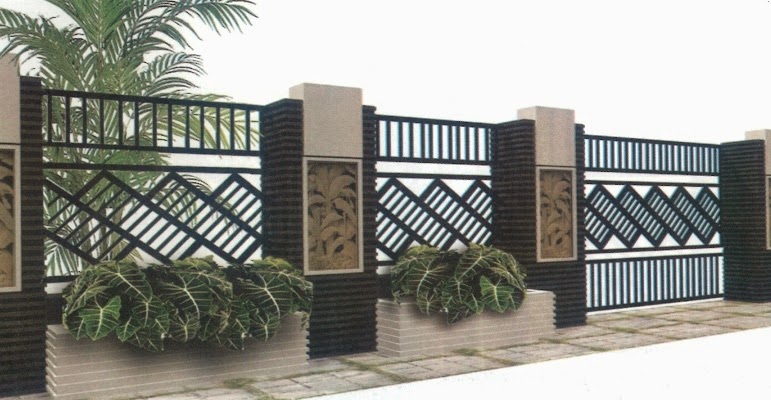 Desain Pagar Rumah Design Rumah Minimalis