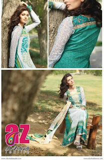 Al-Zohaib Aeysha Zara Premium Eid Collection 2013-14