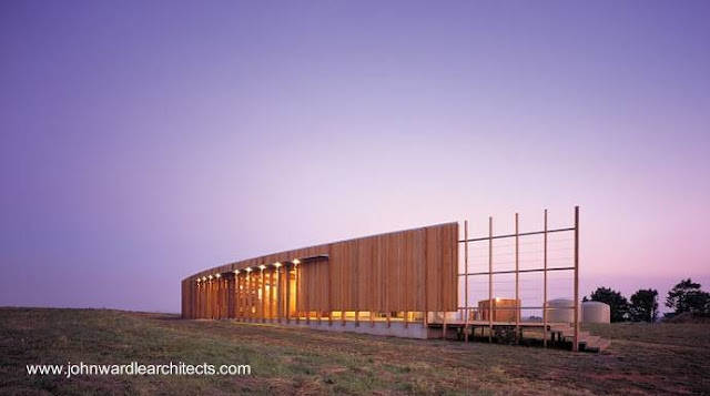 Arquitectura www.johnwardlearchitects.com Residencia contemporánea rural en Australia