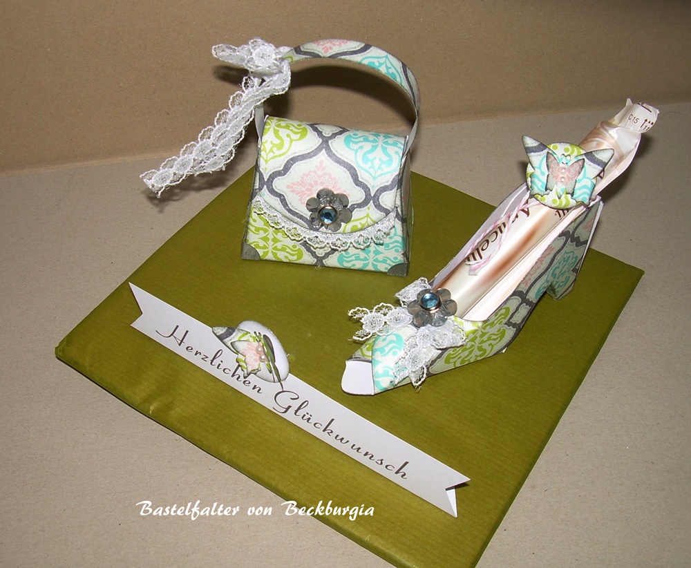 Bastelfalter von Beckburgia Geldgeschenke / Geschenke zum Geburtstag